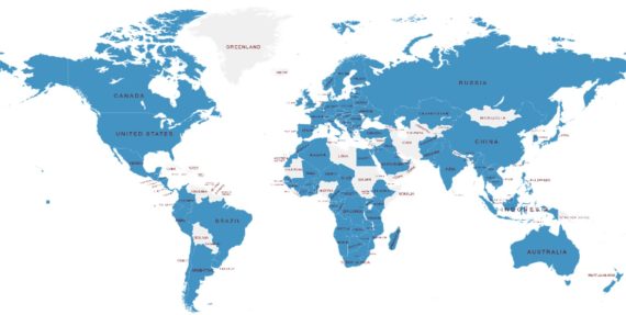 carte monde