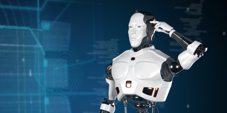 IA et RH - robot au garde à vous